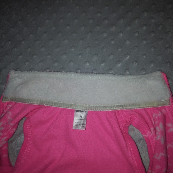 5/$20 Baby girl Carter's vest snowflakes 6 months - Picture 11 of 16